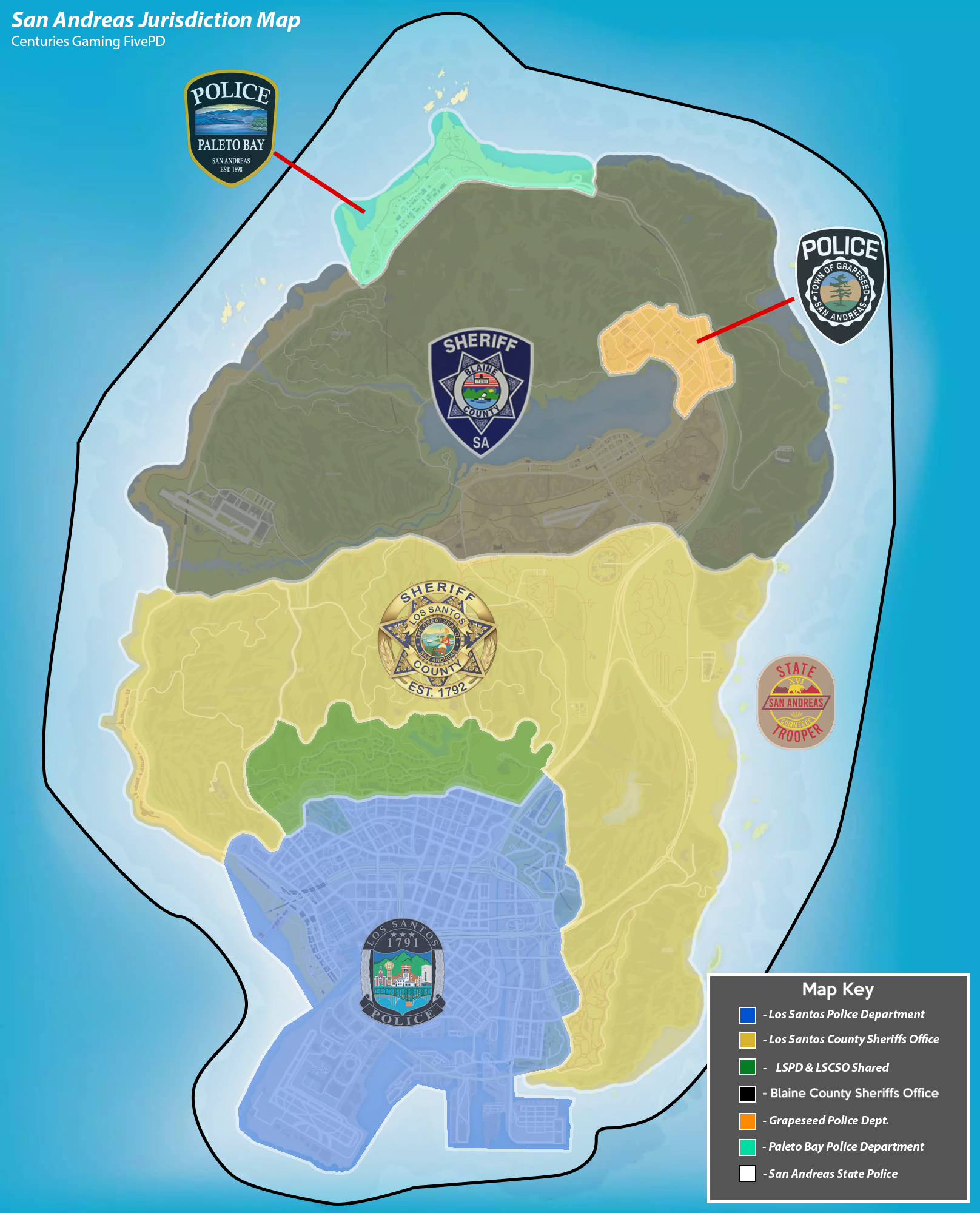 Jurisdiction Map